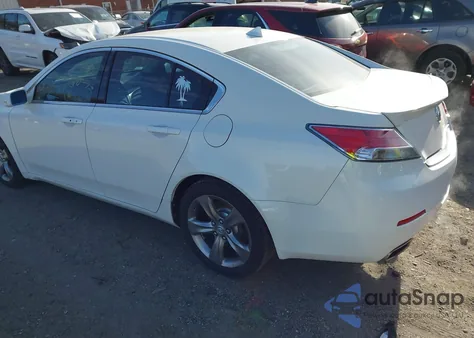 2013 Acura Tl 3.7 из США, поврежденный, VIN 19UUA9F51DA003898